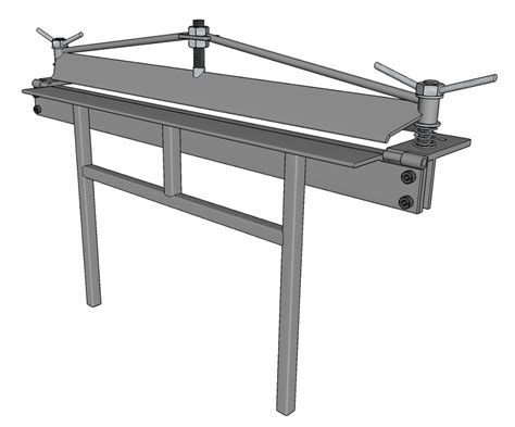 48 sheet metal brake plans|48 inch sheet metal shear.